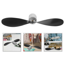 Windturbine für wissenschaftliches Experiment, schwarz, 1 Set, 7,1 x 1,6 x 1,0 Zoll