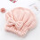 Καπέλο μαλλιών harmtty Coral Velvet Quick Dry, Υπεραπορροφητική πετσέτα ντους, σκουφάκι 3