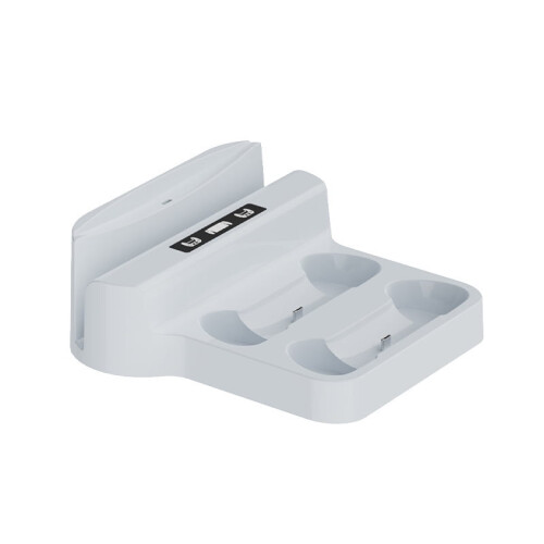 Βάση φόρτισης PS5Portal 3 σε 1 και DualSense με USB-C, ενδεικτικές λυχνίες LED, αντιολισθητική