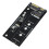 Adaptador M.2 SATA, Adaptador M.2 para SATA, Adaptador M.2 para SATA, Conversor M.2NGFF, SATA3 de 2,5 polegadas, 0k1034 4