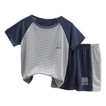 Jongensshorts setjes, kinderkleding, zomerse trainingspakken met korte mouwen, jongens- en meisjeskleding, kleuterkleding voor 11-12-jarigen