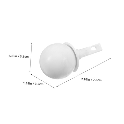 Rolling Ball Cane Tip with Hook for Blind Walking Stick Smooth Rolling Easy Replacement 1
