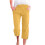 VERUGU Παντελόνι Capris για γυναίκες, μοντέρνο, casual, μονόχρωμο, ελαστικό, φαρδύ 1