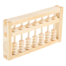 Mini-Holzabakus für Kinder, ideal als Foto-Requisite für Geburtstagsfeiern, zum Mathematiklernen und als Vintage-Dekoration. Mini-Abakus aus
