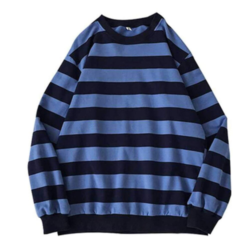 Herr Höst Vinter Rund Hals Randig Sweatshirt Pullover Toppar Långärmad Tröja