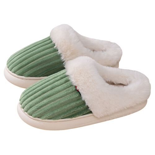 Παντόφλες για γυναίκες, μαλακές, ζεστές, slip-on, παπούτσια σπιτιού, βελούδινες