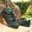 Κορίτσια ευέλικτα αθλητικά παπούτσια τυπωμένα με κορδόνια και χοντρές σόλες για 6