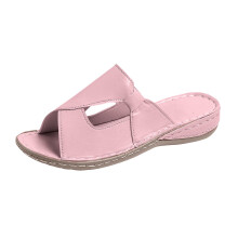 Damen-Plateausandalen mit Keilabsatz und Fußgewölbeunterstützung, dicker Sohle, offene Zehenpartie, sportliche Sommersandalen für Strand und