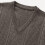 Men's V-neck sweater vest solid color knitted 3