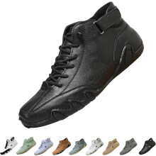 Vogany Shoes ortopædiske sneakers til kvinder og mænd, udendørs afslappet skridsikre gåsneakers, udendørs høje støvler med svangstøtte