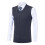 Men's V-Neck Sweater Vest Solid Color Relaxed Fit 4