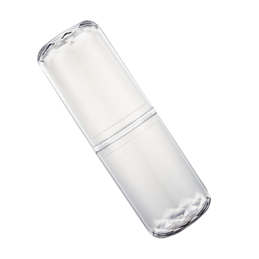 Travel Toothbrush Holder 2 in 1 Storage Cup Compact Case for Toothpaste and Brush Elegant Grey