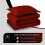 Twin Comforter Set Red Black 2-Piece Soft All-Season 5