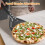 Pizzaschep van geperforeerd aluminium, lichtgewicht, 35,5 cm 4