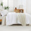 White comforter set full size 3 pieces lightweight 7