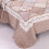 Set di trapunte patchwork floreali blu, matrimoniale, 3 pezzi 5