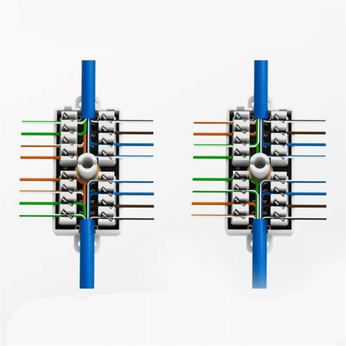 RJ45Cat6 kopplingsdosa för Ethernet-kabelanslutning 2