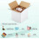 Caixas de papelão para envio, 10x7x5 polegadas, pacote com 30 unidades 3