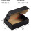 25Pack7x5x2Sipping Boxes for Small Business, Μαύρα Κουτιά από Χάρτινο Χαρτόκουτο Συσκευασίας, Κουτί 2