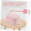 Babyserviettervarmer rosa intelligent temperaturkontroll 4