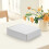 Verzenddozen wit, gegolfd, 12x9x3 inch, set van 20 4