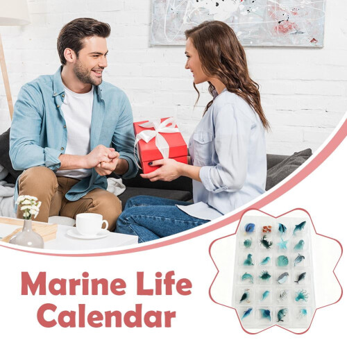 Ημερολόγιο Advent Ocean Life – 24ήμερο ημερολόγιο αντίστροφης μέτρησης με θαλάσσια ζώα 2