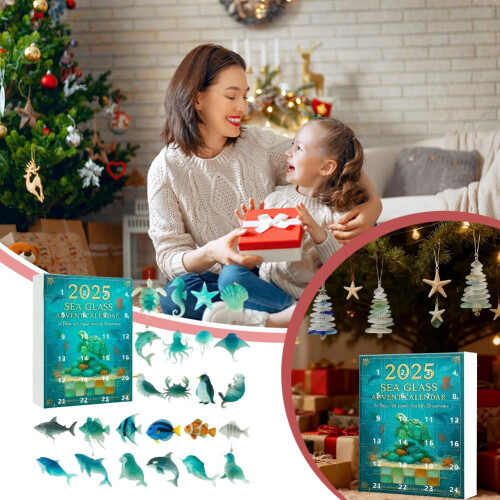 Ημερολόγιο Advent Ocean Life – 24ήμερο ημερολόγιο αντίστροφης μέτρησης με θαλάσσια ζώα 1