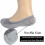 Γνήσιες ανδρικές κάλτσες χωρίς εμφάνιση, αθλητικά παπούτσια Loafer, χαμηλοκάβαλες 5