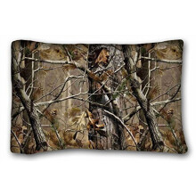 Clúdaigh Piliúir Camo Realtree Méid Cás Piliúir Caighdeánach 20x30 Orlach Prionta Dhá Thaobhach