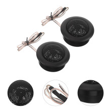 1 Paar kleine Autolautsprecher mit starker Audioausgabe, Metallmembran, 2,36 x 2,36 x 0,98 Zoll