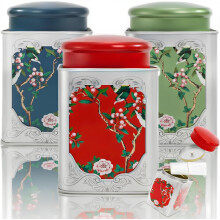 3er-Packung luftdichte Teedosen (38 oz), chinesische Doppeldeckeldosen für Matcha, Kaffee, Süßigkeiten, Nüsse und Gewürze