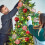 Onbreekbare kerstballen met rode glitter (6 stuks) 6