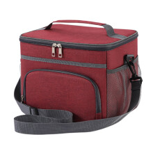 Borsa termica isolante a tenuta stagna da 15 litri per il pranzo, ideale per ufficio, picnic, escursioni e spiaggia – Tracolla regolabile,