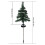 Solar Christmas Tree Outdoor Decor 28.34 Inch Waterproof 3