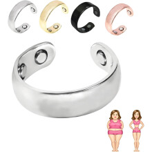 Vayro Magnetic Wellness Ring Adjustable Stainless Steel