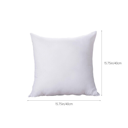 Λευκό μαξιλάρι Premium Pillow Stuffer Square Form, μαξιλάρι από βαμβακερό μαξιλάρι καναπέ 2
