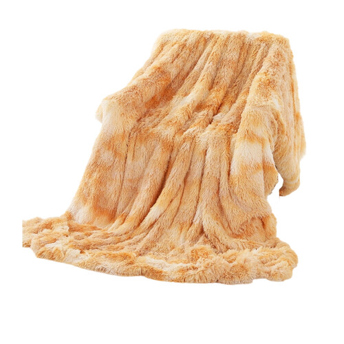 Μαλακή φανελένια κουβέρτα tie-dye 63x51 ίντσες 1