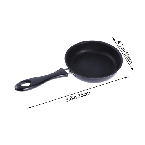 Portable Mini Frying Pan Nonstick Cast Iron for Omelette Making 1Pcs 1