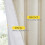Blackout Linen Curtains with Thermal Backing, Terracotta, 4