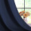 Blackout Curtains with Silver Grommets 34x60 in (Pair) 4