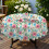 Polyester Round Tablecloth 60 x 60 Inch 4