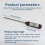 Digitales Lebensmittelthermometer mit Edelstahlsonde 5