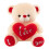 White Teddy Bear Plush Toy 30 cm 6