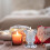 Castiçal de vidro transparente para velas padrão 6
