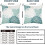 Capas de almofada 50x50cm (20x20 polegadas) em tons de azul-petróleo e branco – Estampa floral e geométrica de dálias, decoração moderna 5