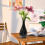 Vase blanc en plastique aspect céramique 350 ml 5