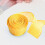Easter Ribbon - Easter Decoration Handmade Gift Box Packaging - 1 Roll Length 500cm, Width 5cm - Yellow 4