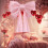 Fita de decoração com laço gigante rosa 79x31 polegadas 6