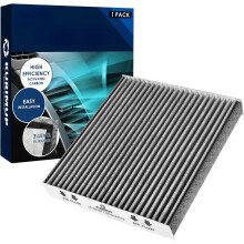 Scagaire Aeir Cábáin Préimhe le Carbón Gníomhachtaithe do CP285/CF10285, comhoiriúnach le Toyota, Lexus, Scion Camry, Corolla, Tundra,