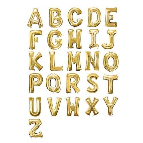 Μπαλόνι BalsaCircle 16" Mylar Foil Απλό Χρυσό για Γαμήλια Έθιμα, Διακοσμήσεις για Πάρτι 1